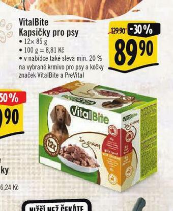 Albert Vitalbite kapsičky pro psy nabídka