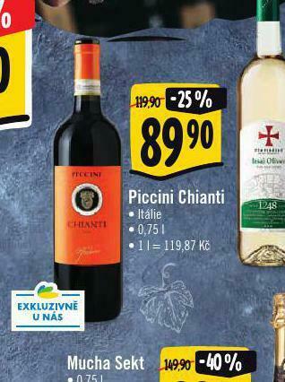 Albert Piccini chianti nabídka