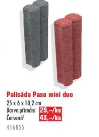 Uni Hobby Palisáda Paso mini duo nabídka