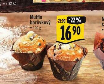 Albert Muffin borůvkový nabídka
