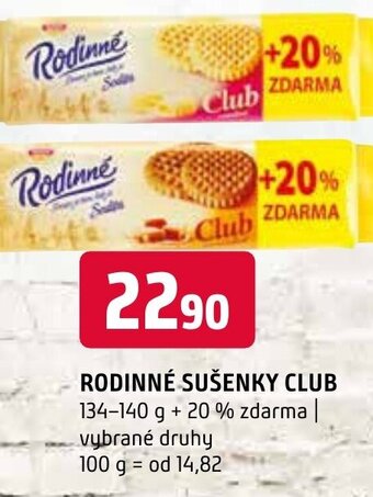 Terno RODINNÉ SUŠENKY CLUB nabídka