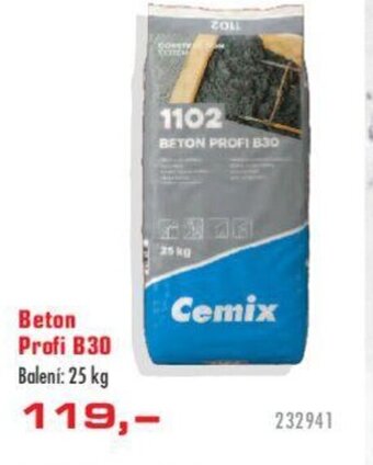 Uni Hobby Beton Profi B30 nabídka