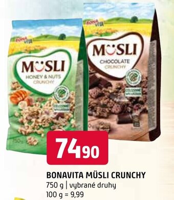 Terno BONAVITA MÜSLI CRUNCHY nabídka