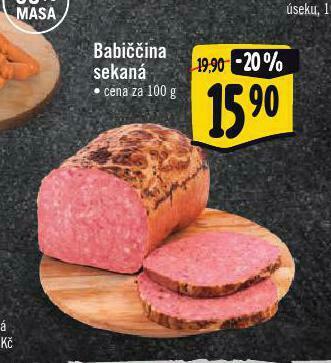 Albert Babiččina sekaná nabídka