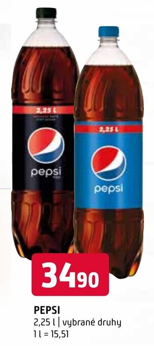 Terno PEPSI nabídka