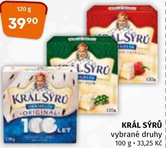 Terno KRÁL SÝRŮ nabídka