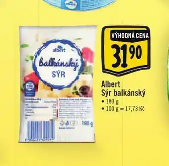 Albert Albert balkánský sýr nabídka