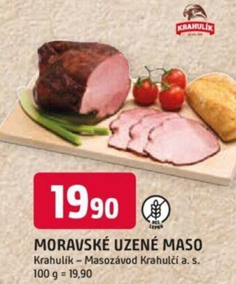 Trefa MORAVSKÉ UZENÉ MASO nabídka
