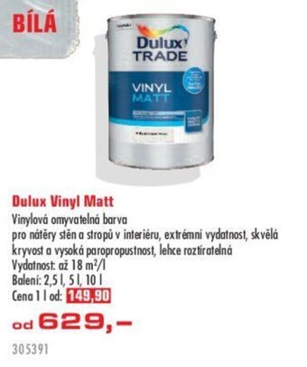 Uni Hobby Dulux Vinyl Matt nabídka