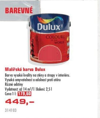 Uni Hobby Malířská barva Dulux nabídka