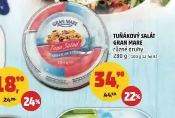 Penny Market Tuňákový salát gran mare nabídka