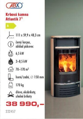 Uni Hobby Krbová kamna Atlantik 7 nabídka