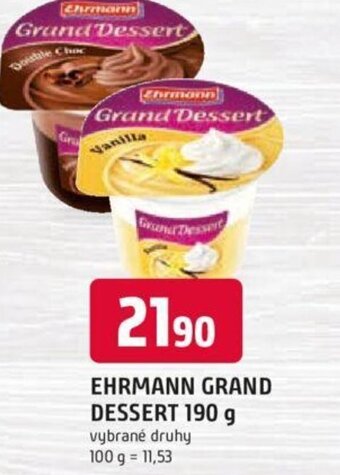 Trefa EHRMANN GRAND DESSERT 190 g nabídka