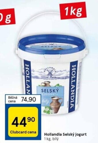 Tesco Hollandia Selský jogurt nabídka