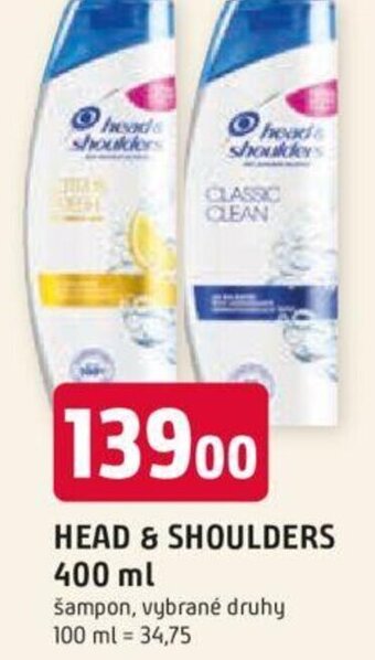 HEAD & SHOULDERS 400 ml