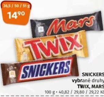 Trefa SNICKERS nabídka