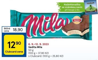 Tesco Sedita Mila nabídka