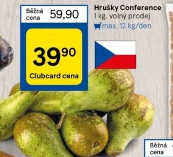 Tesco Hrušky Conference nabídka