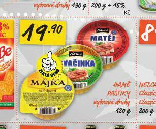 Terno Hamé paštiky nabídka