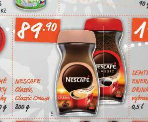 Terno Nescafé classic, crema nabídka