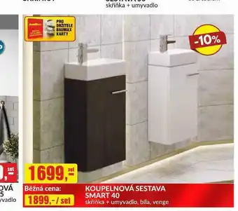 Baumax Koupelnová sestava smart 40 nabídka