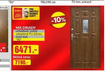 Baumax Dveře mx-driady nabídka