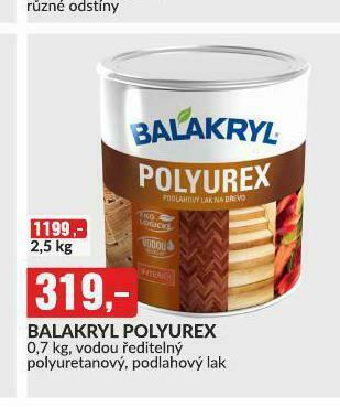 Baumax Balakryl polyurex nabídka