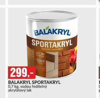 Baumax Balakryl sportakryl nabídka