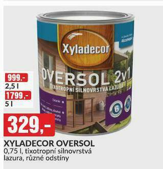 Baumax Xyladecor oversol nabídka
