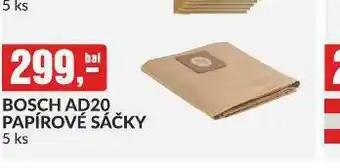 Baumax Bosch papírové sáčky nabídka