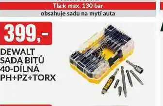 Baumax Dewalt sada bitů nabídka