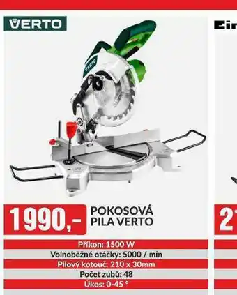 Baumax Pokosová pila verto nabídka