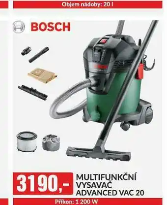 Baumax Multifunkčnní vysavač bosch nabídka