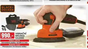 Baumax Vibraeční bruska black and decker nabídka