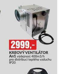 Baumax Krbový ventilátor nabídka