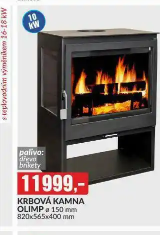 Baumax Krbová kamna olimp nabídka