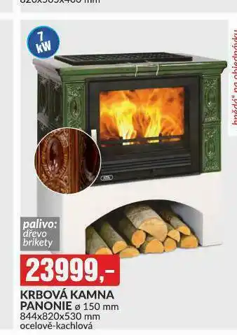 Krbová kamna panonie