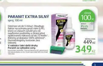 Benu Paranit extra silný nabídka