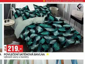 Povlečení saténové bavlna