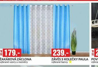 Baumax Žakárová záclona nabídka