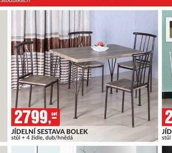 Baumax Jídelní sestava bolek nabídka