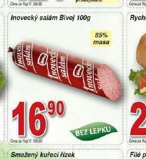 Hruška Inovecký salám bivoj nabídka
