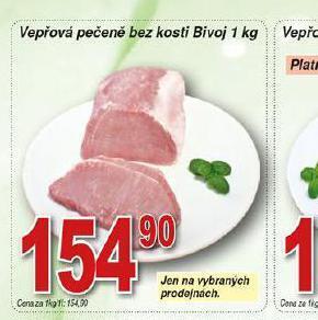 Hruška Vepřová pečeně bez kosti nabídka