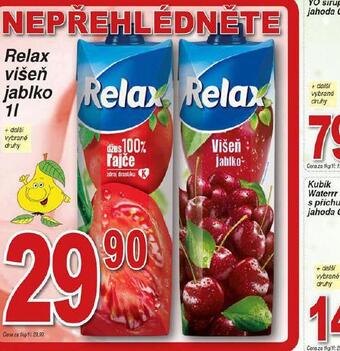 Hruška Relax višeň jablko nabídka