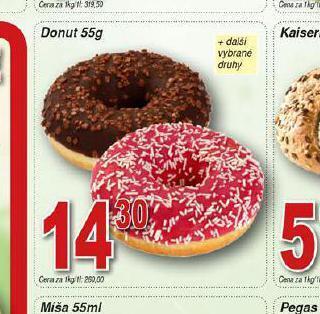 Hruška Donut nabídka
