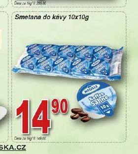 Hruška Smetana do kávy nabídka