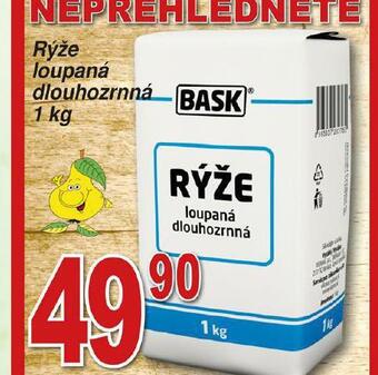Hruška Rýže loupaná dlouhozrnná nabídka