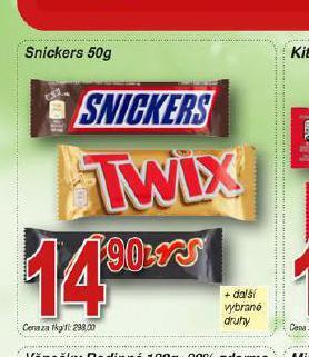 Hruška Snickers nabídka