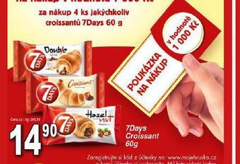 Hruška 7days croissant nabídka