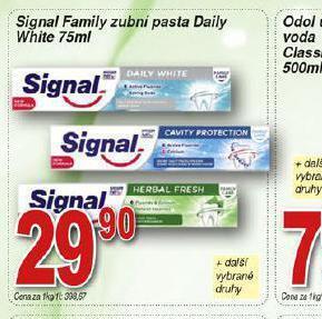 Hruška Signal family zubní pasta nabídka
